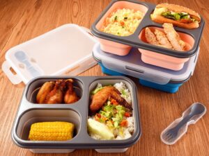 Silicone lunch box